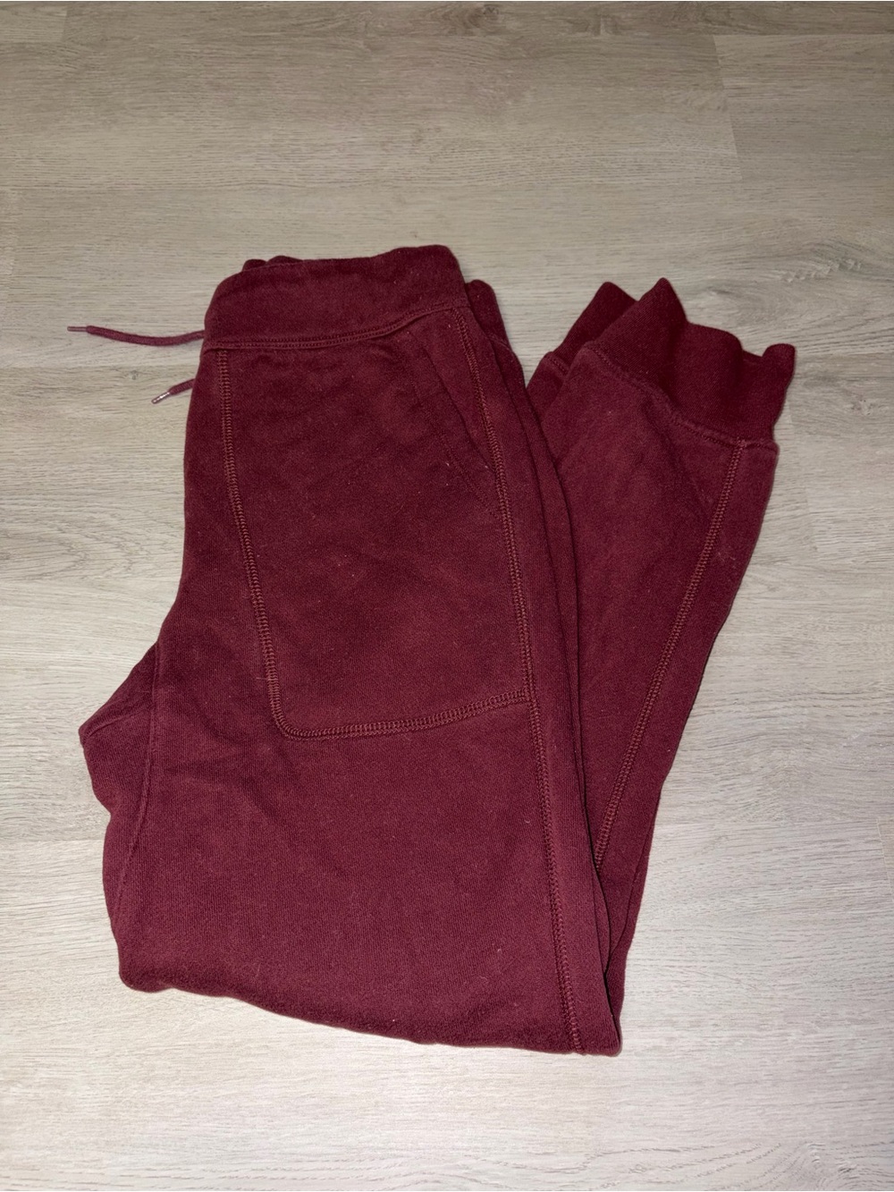 GAP Kids Maroon Fleece Joggers